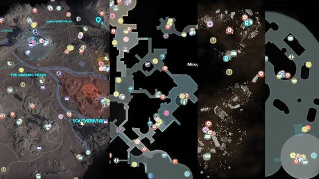 TosharaStar Wars: Outlaws Interactive Map