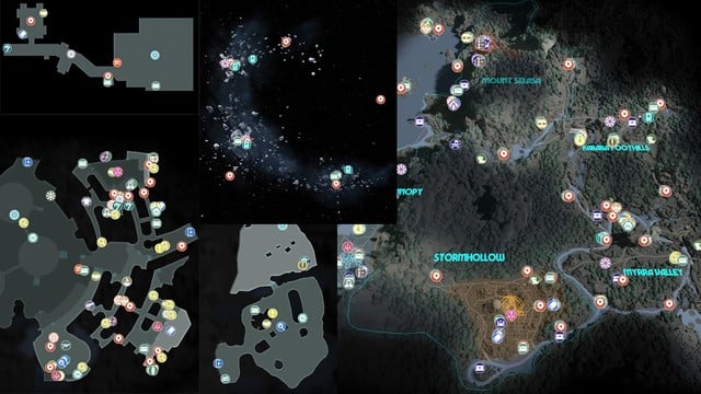AkivaStar Wars: Outlaws Interactive Map